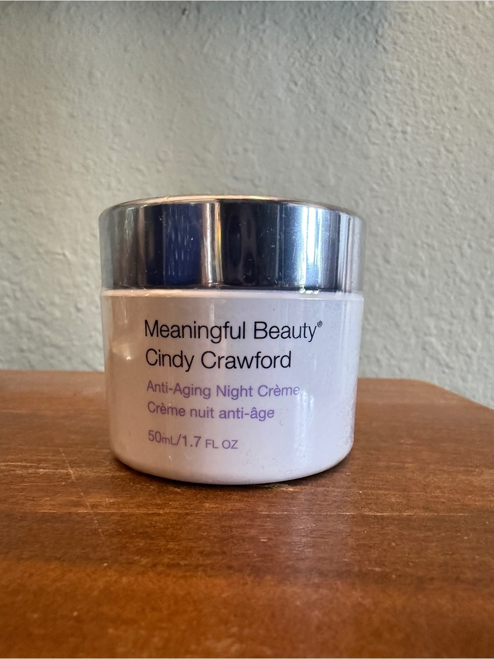 NWT Meaningful Beauty by Cindy Crawford anti-aging night crème 1.7oz